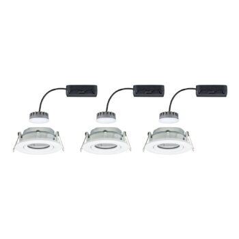 Paulmann Nova Plus 3 ks LED bodové svetlá okrúhle biele