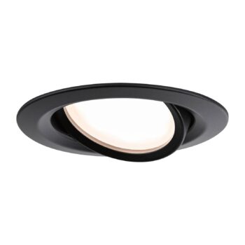 Paulmann Nova Plus Coin 3 kusy IP23 2 700 K čierna
