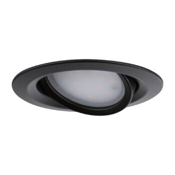 Paulmann Nova Plus Coin 3 kusy IP23 2 700 K čierna