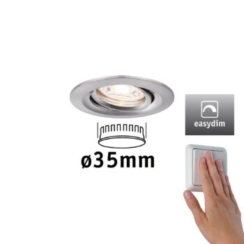 Paulmann Nova mini Plus zapustené easydim železo