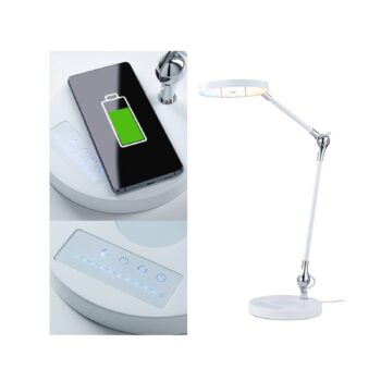 Paulmann Numis LED lampa funkcia nabíjania biela