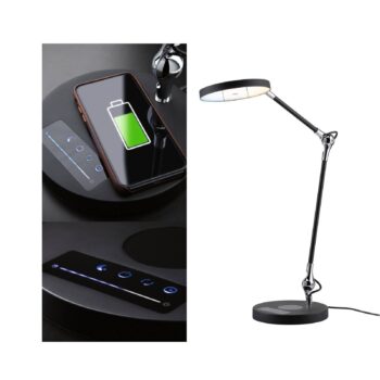 Paulmann Numis LED lampa funkcia nabíjania čierna