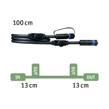 Paulmann Plug & Shine 93994 kábel 1m, 1 vstup/3 výstup