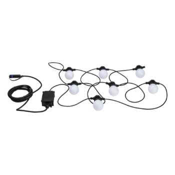 Paulmann Plug & Shine LED rozprávkové svetlá Globe 7x0,2W