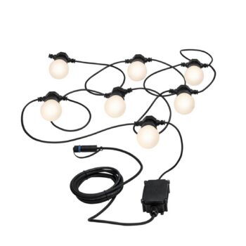 Paulmann Plug & Shine LED rozprávkové svetlá Globe 7x0,2W
