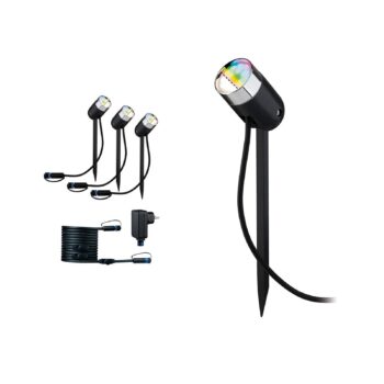 Paulmann Plug & Shine Pike ZigBee RGBW 3-base