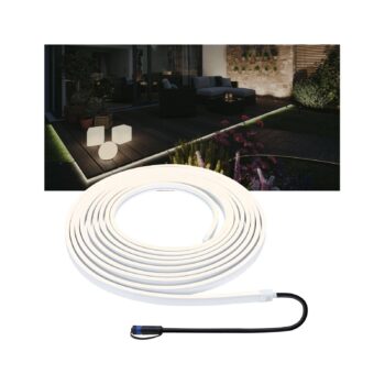 Paulmann Plug & Shine Smooth LED pásik 3 000 K 10 m