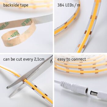 Paulmann SimpLED Strip Set COB 3 000 K 1,5 m