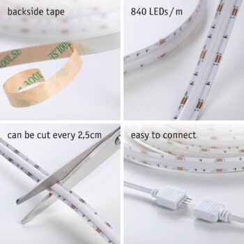 Paulmann SimpLED Strip Set COB RGB 3 m