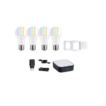 Paulmann Smart Home Set ZigBee 4x E27 9,3W LED matná RGBW
