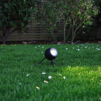 Paulmann Smart LED zemný bodový reflektor Kikolo, RGBW, antracit IP65