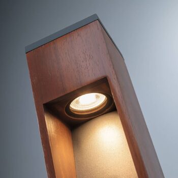 Paulmann Trabia LED podstavcové svetlo drevo, výška 40 cm