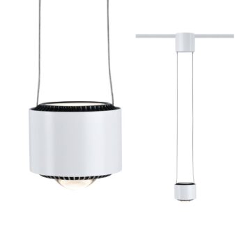 Paulmann URail Aldan LED závesná lampa, biele