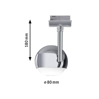 Paulmann URail Capsule II LED svetlo, chróm matné