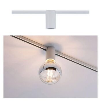 Paulmann URail Ceiling Socket E27, biela