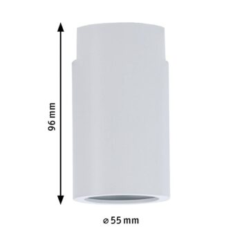 Paulmann URail Ceiling Socket E27, biela
