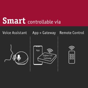 Paulmann URail Cone, ZigBee, CCT, matný chróm