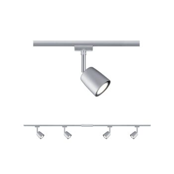 Paulmann URail Cover Set, 4 miesta, 2xchrómové koľajnice