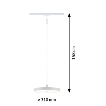 Paulmann URail Hildor LED svietidlo 3 000 K biela
