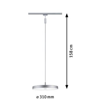 Paulmann URail Hildor LED svietidlo chróm 4 000 K