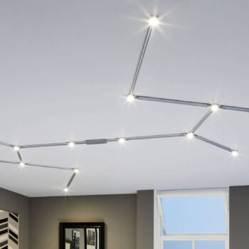 Paulmann URail LED Line Connector, chrómový matný