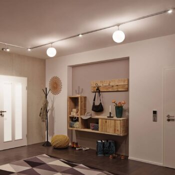 Paulmann URail LED Line Connector, chrómový matný