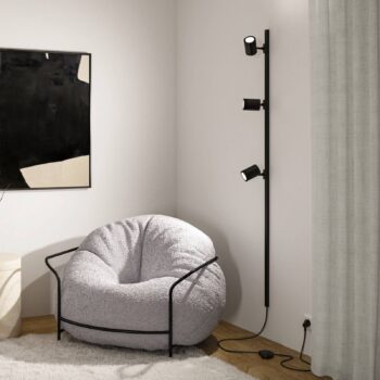 Paulmann URail LED bodové svetlá Luxe Zigbee čierne matné GU10