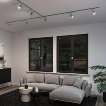 Paulmann URail LED lištový spot Luxe Zigbee chróm matný GU10