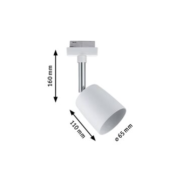 Paulmann URail Spot Cover, biely, GU10
