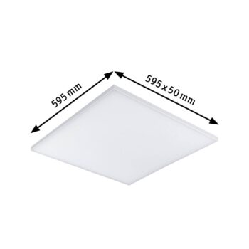 Paulmann Velora LED panel 3-step-dim, 59,5x59,5 cm