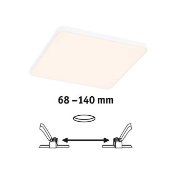 Paulmann Veluna Edge IP44 3000K dimm 16x16cm