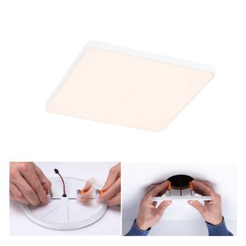 Paulmann Veluna Edge LED zapustená IP44 3000K 16x16cm
