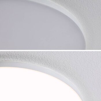 Paulmann Veluna Edge LED zapustená IP44 3000K Ø 12cm