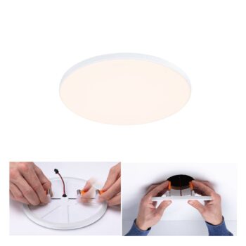 Paulmann Veluna Edge LED zapustená IP44 3000K Ø 16cm
