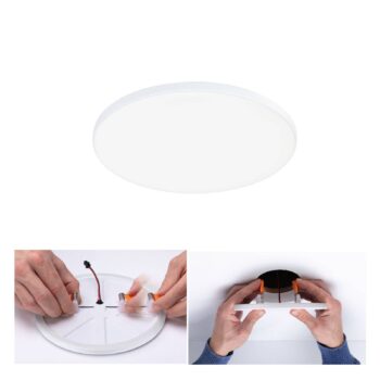Paulmann Veluna Edge LED zapustená IP44 4 000K Ø 16cm