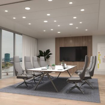 Paulmann Veluna Edge LED zapustená IP44 4 000K Ø 9cm