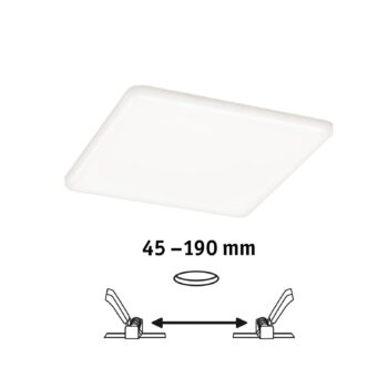 Paulmann Veluna zapustené LED 4 000 K 18,5x18,5