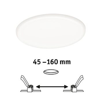 Paulmann Veluna zapustené LED 4 000 K Ø 18,5 cm
