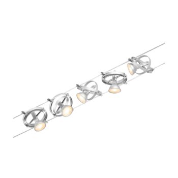 Paulmann Wire Cardan lankový systém 5-pl. 5m chróm
