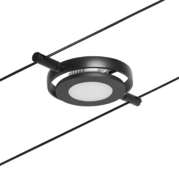 Paulmann Wire RoundMac LED lanový systém 5-pl. čierny