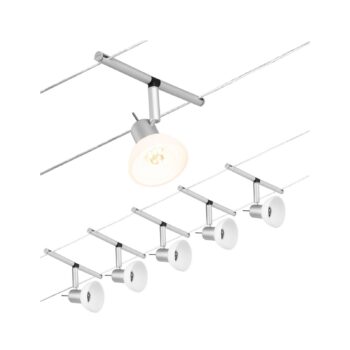 Paulmann Wire Sheela lankový systém 5-pl. 5m chróm