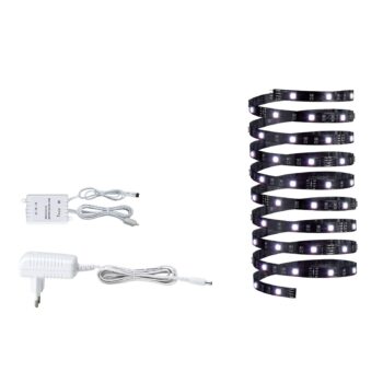 Paulmann YourLED ECO LED pásik 3 m RGB čierna