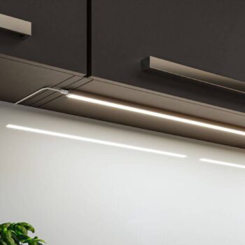 Paulmann podstavcová lampa Inline 2-dielna štartovacia sada chróm 55 cm CCT