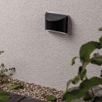 Paulmann solárna nástenná lampa Elliot s batériou