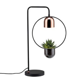 Paulmann stolná lampa Fanja s kvetináčom