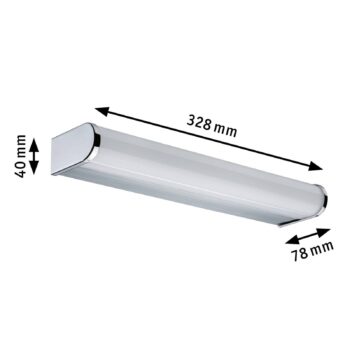 Paulmann zrkadlové LED Arneb IP44 WhiteSwitch