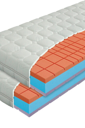 Penový matrac LAVENDER Swiss Spinal T4 1+1 200x80 cm
