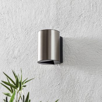 Philips Buxus - LED vonkajšie nástenné svietidlo z nehrdzavejúcej ocele