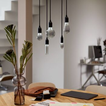 Philips Classic LED žiarovka dymová E27 ST64 2,3W