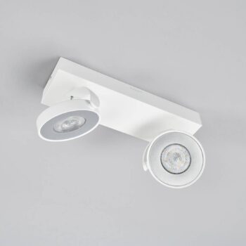 Philips Clockwork stropné LED svietidlo biele 2pl.